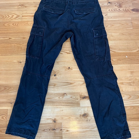 Black Cargo Pants - Picture 2 of 3